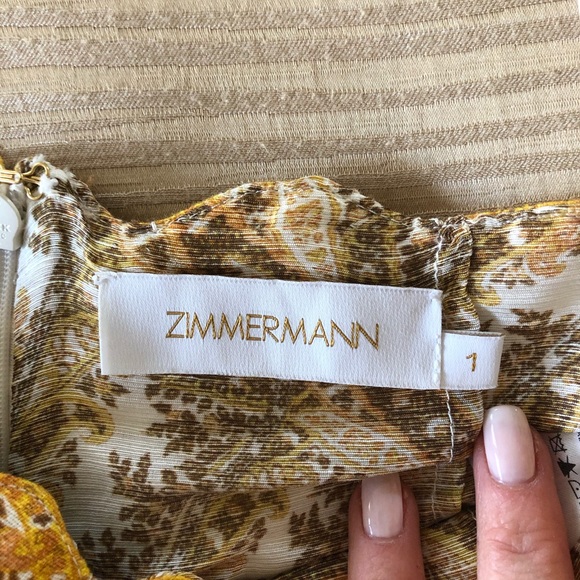 SOLD: Zimmermann Zippy Scallop Mini Skirt Size 1 - Picture 4 of 8